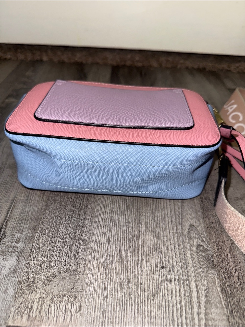 Marc Jacobs Pink and Lavender Snapshot Crossbody Bag - Picture 5 of 8